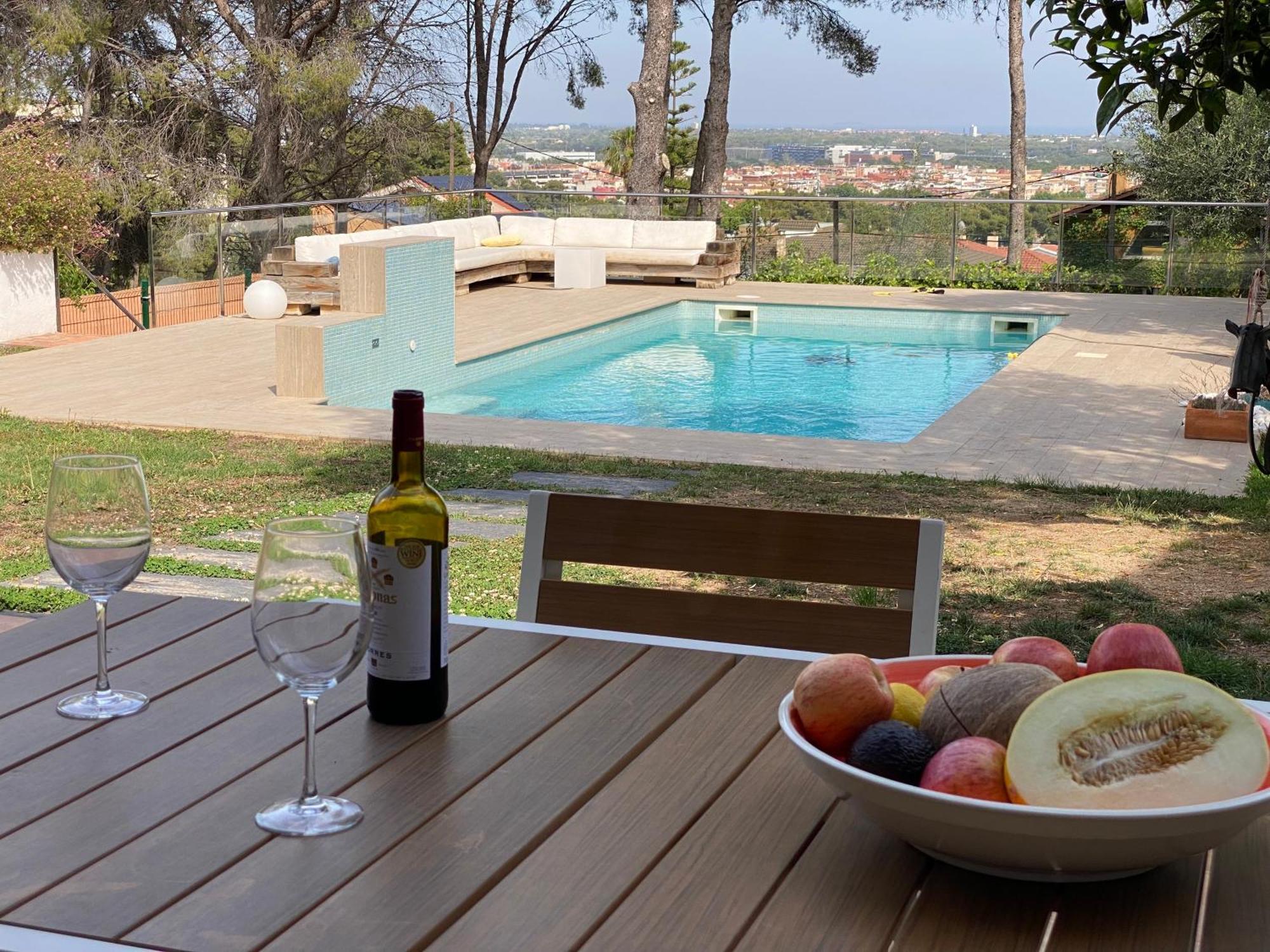 Villa Bella Vista Castelldefels Exteriér fotografie