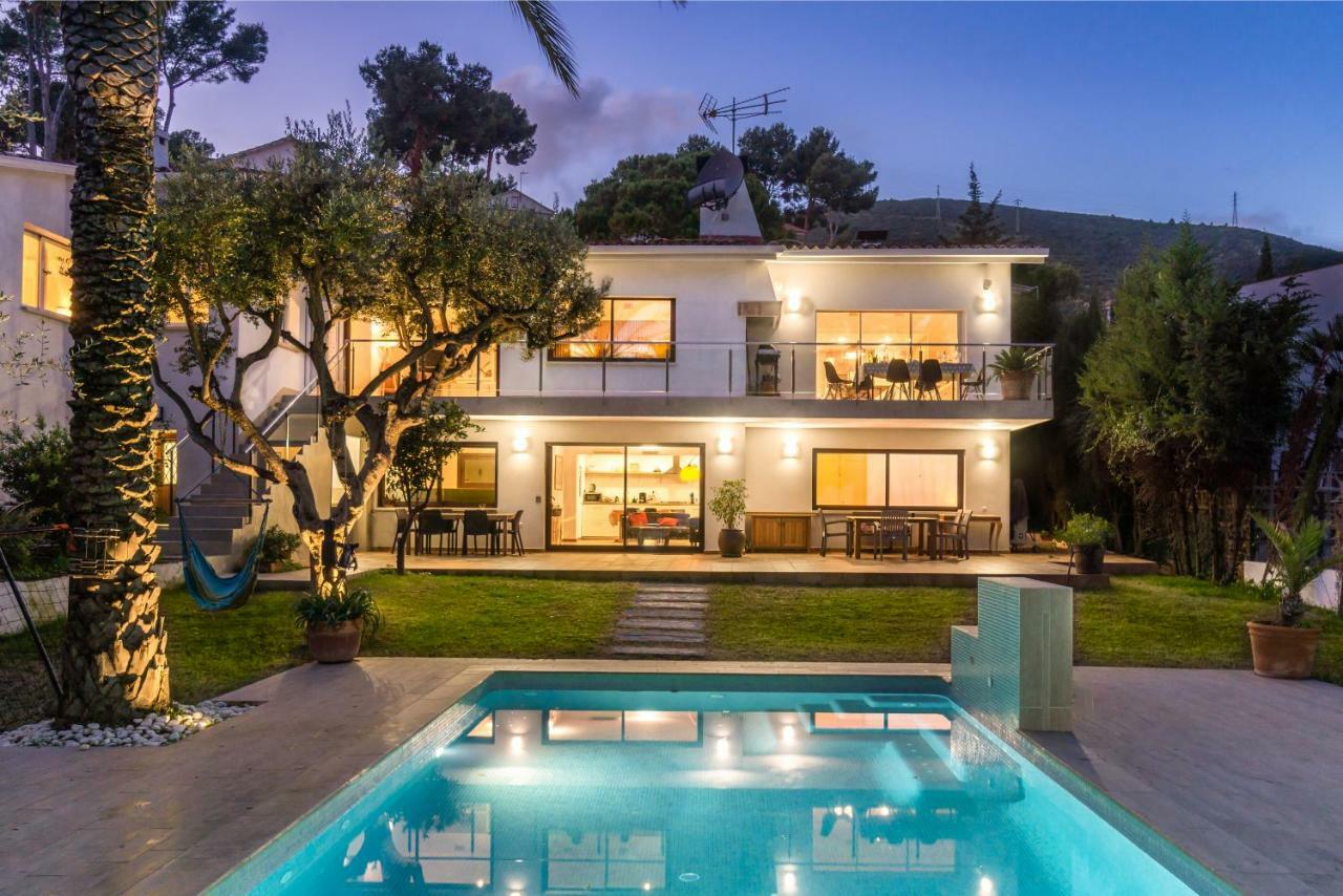 Villa Bella Vista Castelldefels Exteriér fotografie